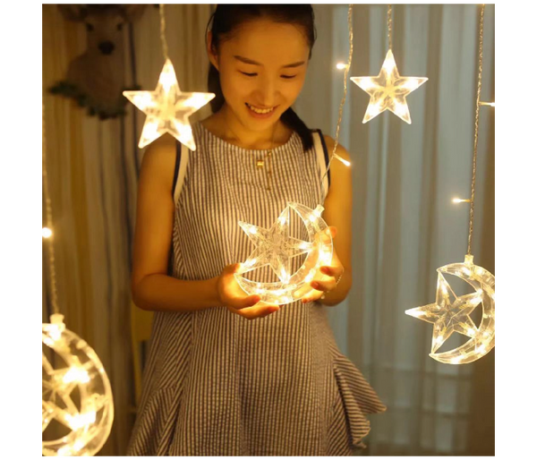 Christmas Decoration Lamp for Room Star Moon | JPL2352