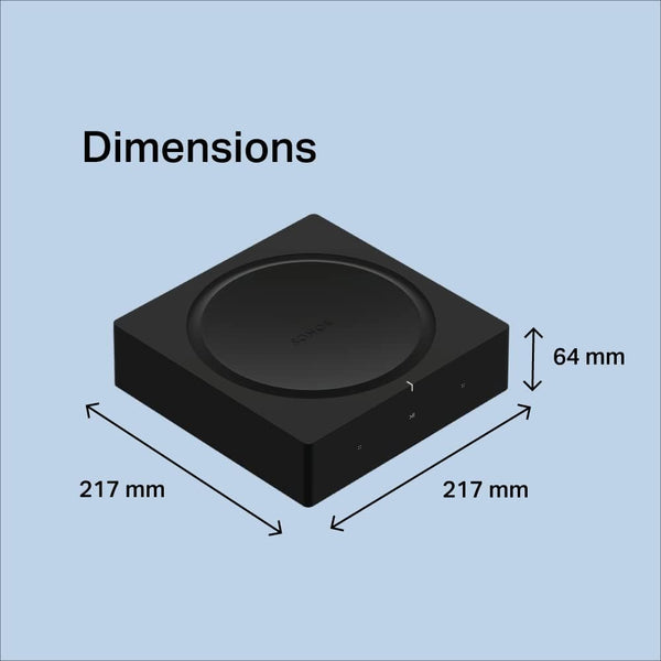 SONOS | Amp Best Ever Wireless Amplifier Black | AMPG1UK1BLK
