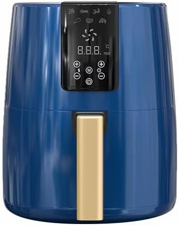 NIKAI | 4 Ltrs Digital Air Fryer 1250 Watts Navy Blue | NAF588D