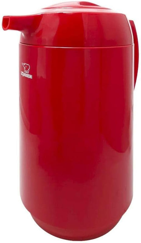 ZOJIRUSHI | Flask Glass Lined Vacuum Insulated Red 1.0Litre AHGB10D-RA | ZOJ103HHL00126