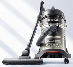 HITACHI | Vacuum Cleaner Drum Type 2300W 25Ltr Black & Silver | CV-995HC 24CDS GB