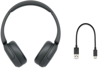 SONY | Wireless On-Ear Headphones Bluetooth Headset with Microphone Black | WH-CH520/BLACK