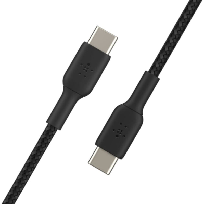 BELKIN | Premium Braided 2.0 C-C Cable 1M, Black | CAB004bt1MBK