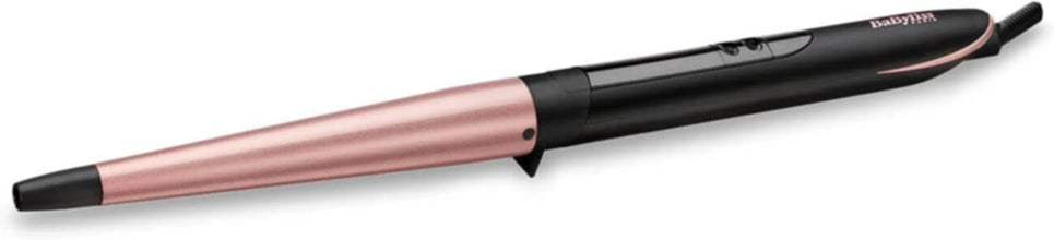 BABYLISS | Rose Quartz Conical Barrel Hair Curling Iron 6 Temp | C454SDE