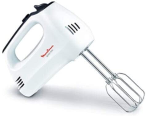 MOULINEX | Hand Mixer 300W 5 Speeds White | HM310127
