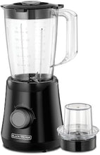 BLACK+DECKER | Blender With Grinding Mill 1.5L 500W | BX440G-B5