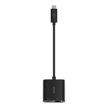 BELKIN | USB-C to Ethernet + Charge Adapter Black | INC001btBK