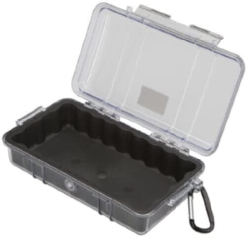 PELICAN | Mirco Case Clear Black | 1060-025-100