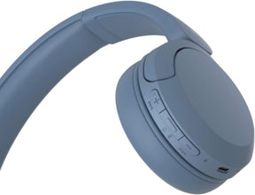 SONY | Wireless On-Ear Headphones Bluetooth Headset with Microphone Blue | WH-CH520/BLUE