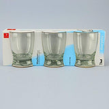 BORMIOLI ROCCO | Madison Water Glass 24CL 3Pcs Set | BRC103HHL00029