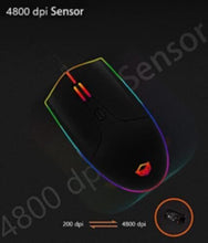 MEETION | Chromatic RGB Circulation Backlit Gaming Wired Mouse | MT-GM21