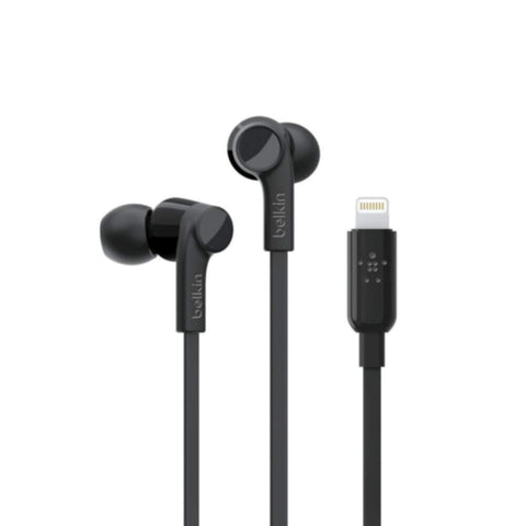 BELKIN | Soundform In-Ear Headphones with Lightning Connector for iPhones Black | G3H0001btBLK