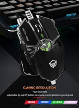 MEETION | RGB Programmable Mechanical Gaming Mouse Black | MT-M990S