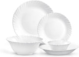 ROYALFORD | 18 Piece Classic Opalware Dinner Set | RF12398
