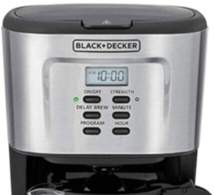 BLACK + DECKER | 12 Cup Programmable Coffee Maker 900W | DCM85-B5