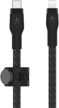 BELKIN | BOOSTâ†‘CHARGE Pro Flex 15W Usb-C Braided Silicone with Lightning 3M Black for Iphone & Ipad | CAA011BT3MBK