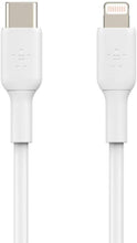 BELKIN | BOOSTâ†‘CHARGEâ„¢ USB-C Lightning Cable 1m/3.3ft Mfi-Certified White for iPhone | CAA003bt1MWH
