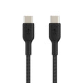 BELKIN | Premium Braided 2.0 C-C Cable 1M, Black | CAB004bt1MBK