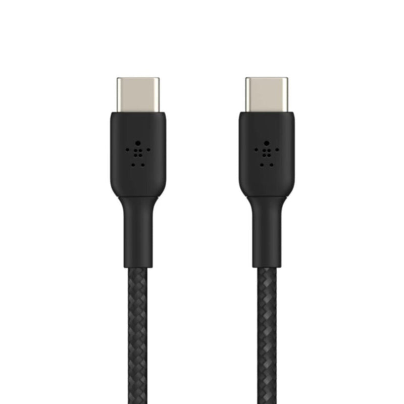 BELKIN | Premium Braided 2.0 C-C Cable 1M, Black | CAB004bt1MBK