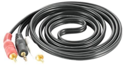 LECXO | A/V Cable 5 Meter 3.5ST 2RCA Cable