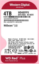 WESTERN DIGITAL | Red Plus NAS Hard Drive 3.5-Inch 4TB | WD40EFPX