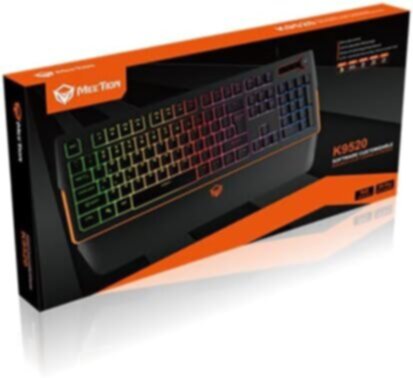 MEETION | RGB Magnetic Wrist Rest Keyboard for Gaming | MT-K9520