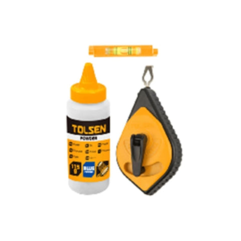 TOLSEN | Chalk Line Reel Set 30m | 42013