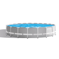 INTEX | Prism Frame Premium Round Above Ground Pool Set 20Ft Age 6+ | 42126756