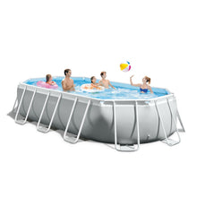 INTEX | Prism Frame Oval Pool Set Ages 6+ | 42126796