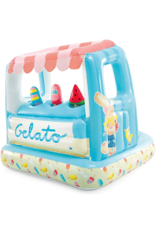 INTEX | Ice Cream Stand Play House Ages 2-6 Shelf Box | 42148672