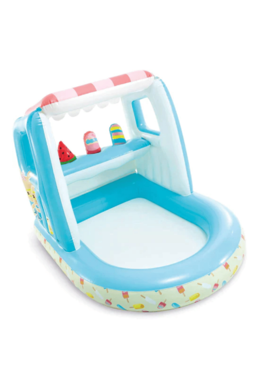 INTEX | Ice Cream Stand Play House Ages 2-6 Shelf Box | 42148672