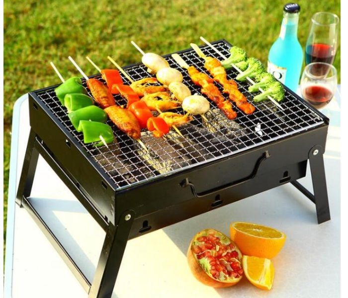FN-Outdoor Portable Barbeque Charcoal Grill -Black | JPK1061