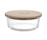 ROYALFORD | 1300Ml Ecodine Round Glass Container | Rf10326