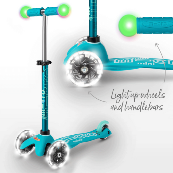 MINI MICRO | Deluxe Magic Scooter Aqua MMD131 | 44000131