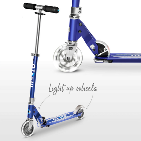 MICRO | Scooter Sprite Blue Stripe LED SA0217 | 44000217