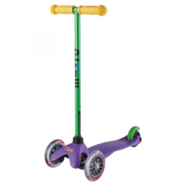Mini MICRO |  Classic/Sporty Purple With Green T-Bar Led Mm0333 | 44000333