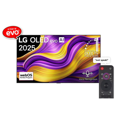 LG | 97" OLED evo AI G5 4K 120Hz Smart TV AI Magic remote Dolby webOS25 2025 | OLED97G56LA