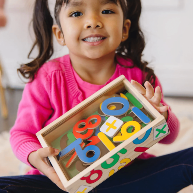 MELISSA & DOUG | Magnetic Wooden Numbers | 46000449