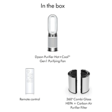 DYSON | HP10 Air Purifier Hot+Cool Gen1 Purifying Fan Heater White | 454856-01