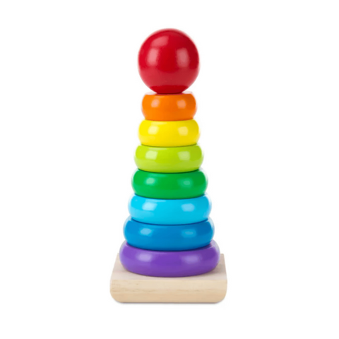 MELISSA & DOUG | Rainbow Stacker Classic Toy 18+ months | 46000576