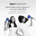 DYSON | HD07 Supersonic Hair Dryer in Blue Blush | 460563-01