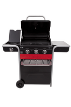 CHARBROIL | Gas 2 Coal 330 2-In-1 BBQ Grill 3 Burner +Side Burner  | 468300618