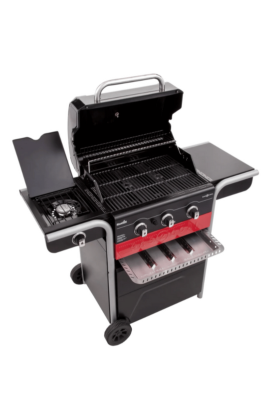 CHARBROIL | Gas 2 Coal 330 2-In-1 BBQ Grill 3 Burner +Side Burner  | 468300618