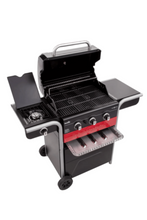 CHARBROIL | Gas 2 Coal 330 2-In-1 BBQ Grill 3 Burner +Side Burner  | 468300618