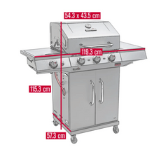 CHARBROIL | Performance Power Edition 3 Gas Grill 3B+SB | 468514322