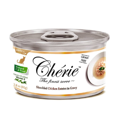 Cherie Shredded Chicken Entrees In Gravy 80G
