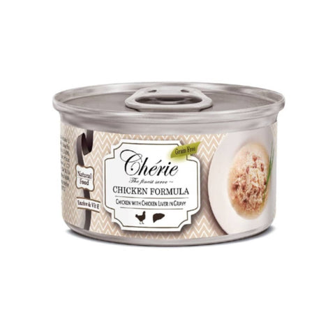 Cherie Chicken With Chicken Liver In Gravy 80G