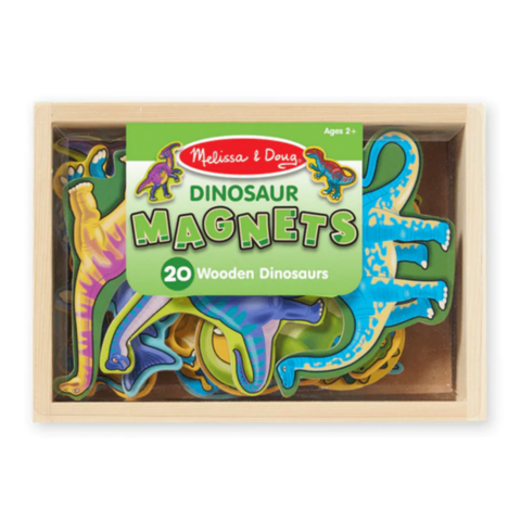 MELISSA & DOUG | Wooden Dinosaur Magnets | 46000476