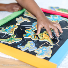 MELISSA & DOUG | Wooden Dinosaur Magnets | 46000476