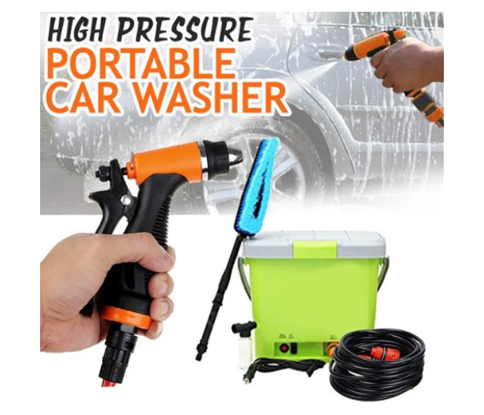 High Pressure Portable Car Washer With Power Adapter, HNR1209 | JPO6515